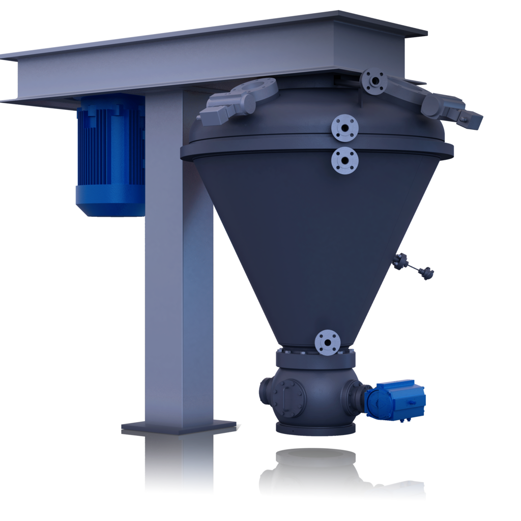 High-shear coating mixer
