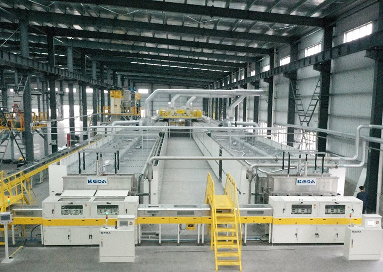 Continuous tunnel kiln